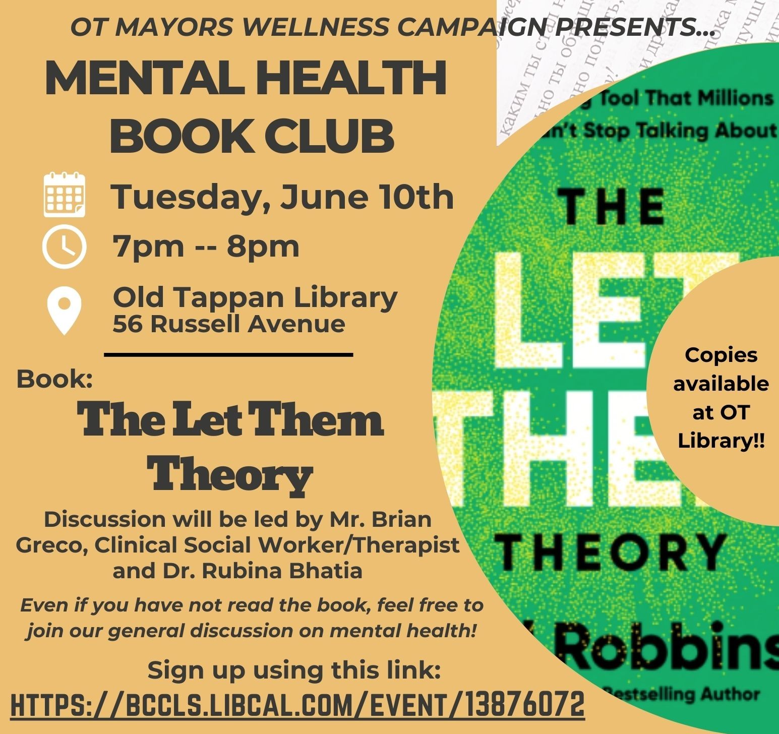Mental health Book Club Square